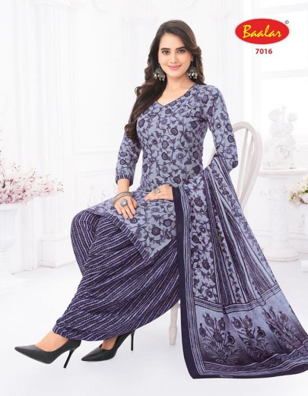 Baalar Crystal Patiyala Vol-7 – Dress Matarial